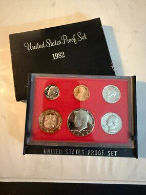 1982 Clad Proof Set U.S. Mint Original Government Packaging OGP